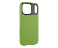 YAXO Leather Gear Slim Case MagSafe iPhone 17 Pro Max Green - 1455889 - zdjęcie 2